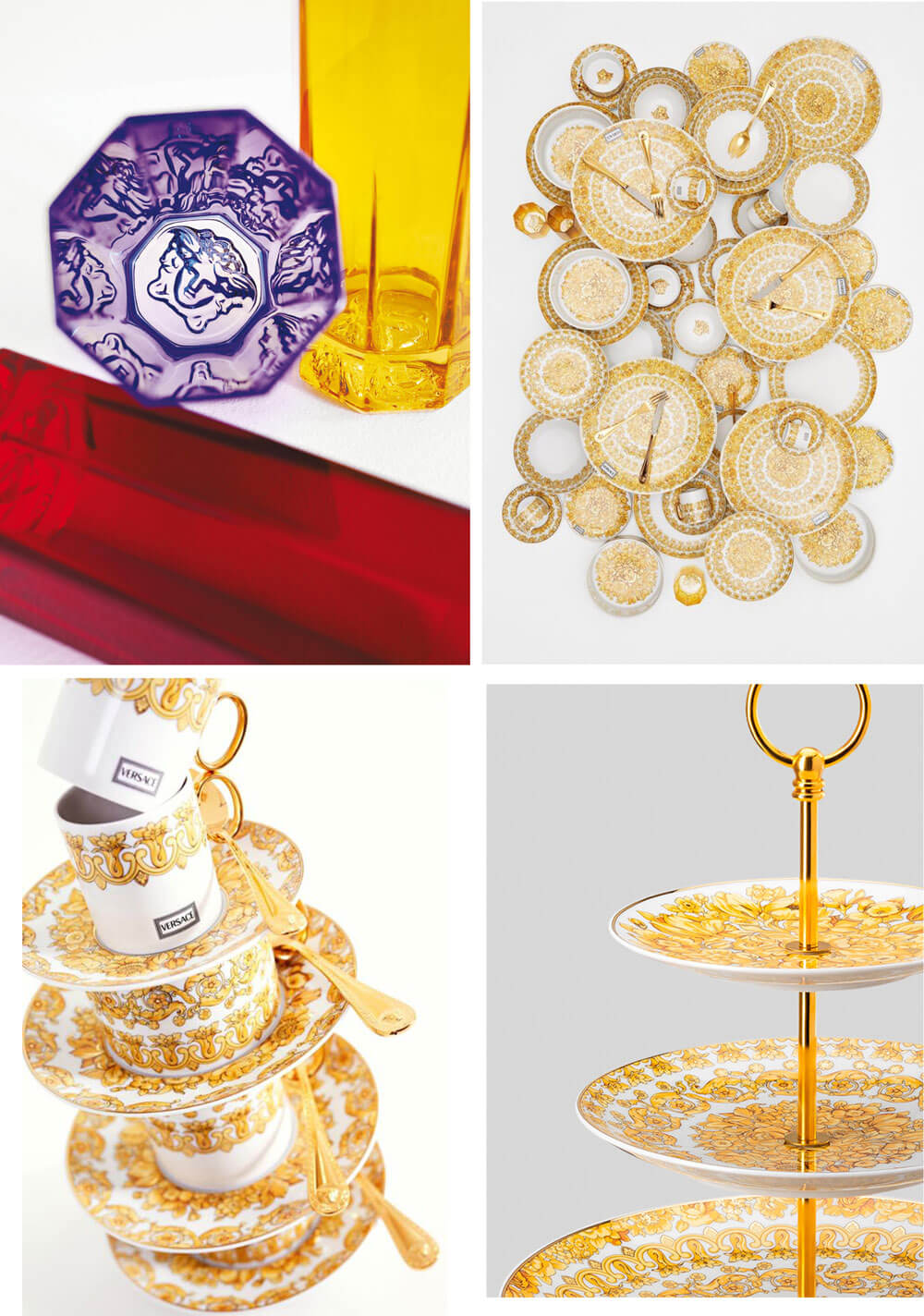 頂級家飾精品推薦 Versace Rosenthal Medusa Rhapsody梅杜莎狂想曲