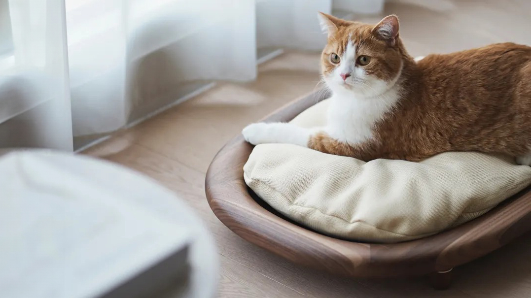 KARIMOKU CAT BED 實木貓床 日本進口家具 實木家具 寵物家具
