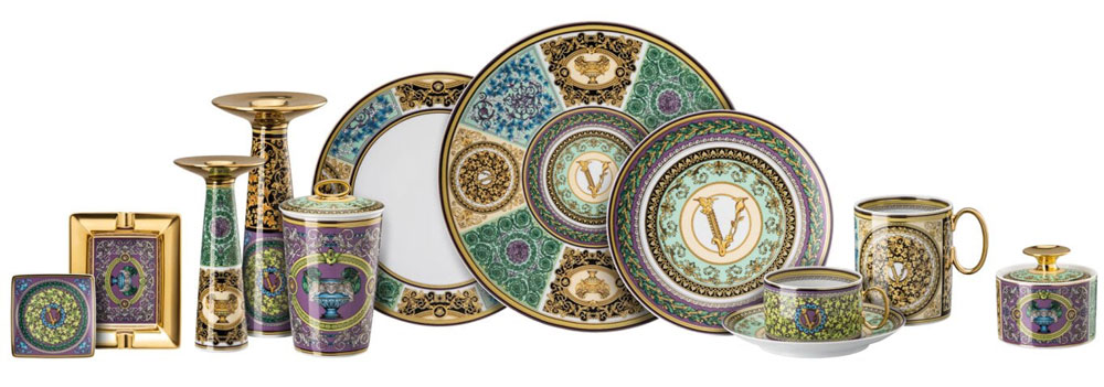 餐桌上的美學饗宴，家飾精品推薦 VERSACE x ROSENTHAL 餐瓷