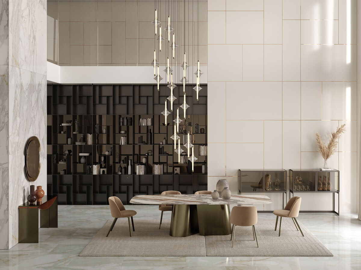 BONTEMPI CASA 義大利進口家具 現代餐桌 進口餐椅