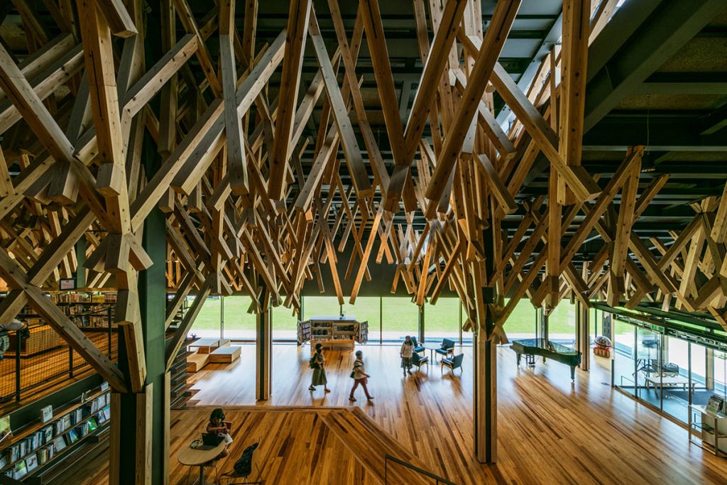 Kengo Kuma_Yusuhara Town Library