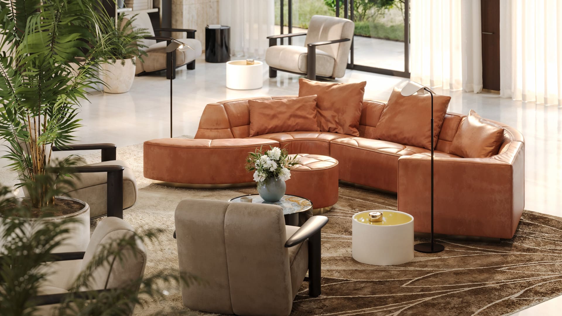 Molinari 義大利品牌 義大利沙發 模組沙發 leonardo