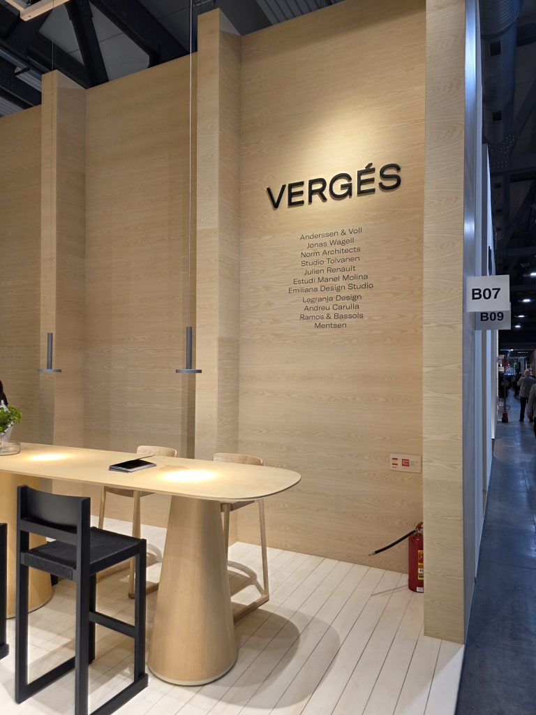 2026米蘭家具展 歐洲家具品牌推薦 進口家具 Vergés