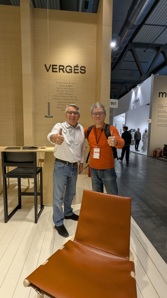 2026米蘭家具展 歐洲家具品牌推薦 進口家具 Vergés 徐培原