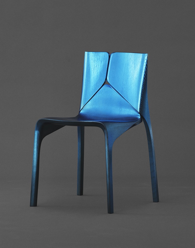 ZHD × Karimoku 椅子 、單椅、扶手椅、餐椅 FURNITURE Zaha Hadid Design × Karimoku - Seyun Collection chair (Photographer: Masaki Ogawa Assembled by: Karimoku Furniture Inc Designer: ZAHA HADID DESIGN)