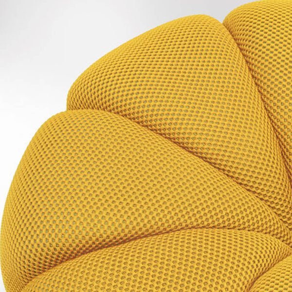 87371造型椅凳黃