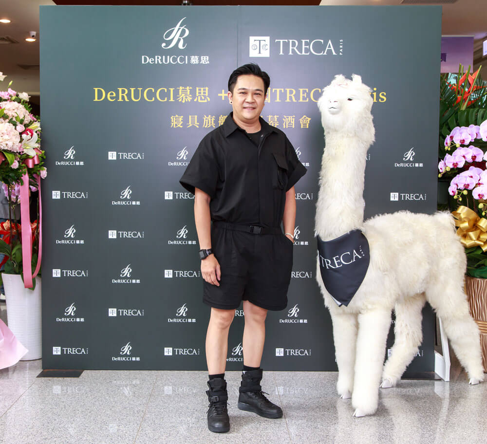 法國TRECA Paris + DeRUCCI 慕思開幕酒會 知名彩妝師 Azzurro