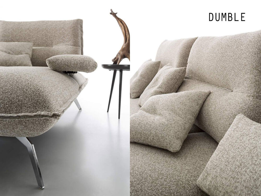AERRE ITALIA 義大利沙發設計推薦品牌 DUMBLE布沙發隨心調整面料