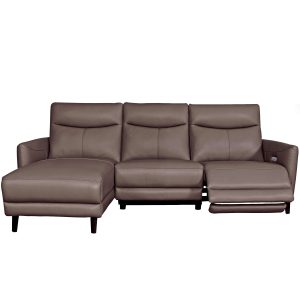 L shape electric sofa