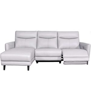 L shape electric sofa