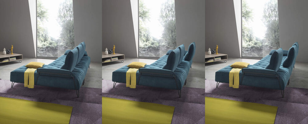 AERRE ITALIA 布沙發推薦品牌 EMERALD符合人體工學沙發設計