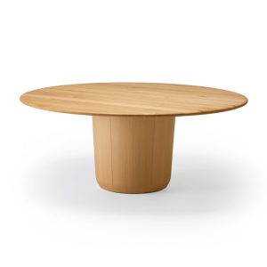 實木圓桌推薦CondeHouse_日本品牌木製家具ONE Round Table
