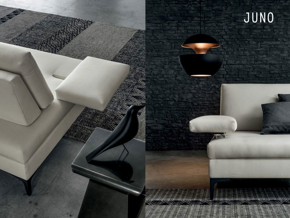 AERRE ITALIA 義大利布沙發推薦品牌 JUNO現代風格水平運動調整扶手