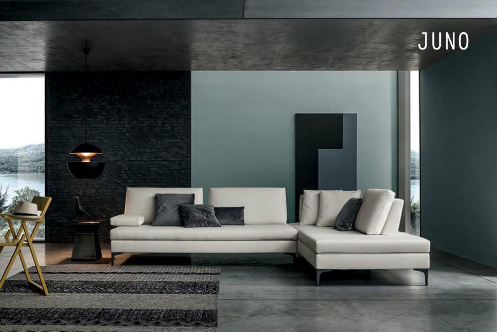 AERRE ITALIA 布沙發推薦品牌 JUNO現代風格轉角沙發