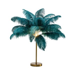 燈具-Feather Palm-53746羽毛棕梠樹桌燈-綠