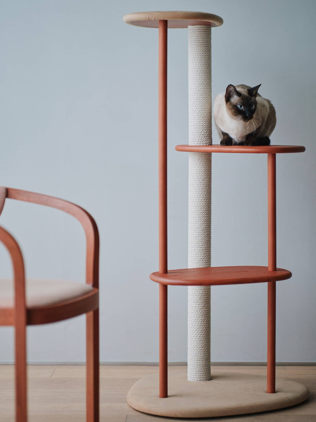 KARIMOKU CAT TREE 貓跳台 日本進口家具 實木家具 寵物家具