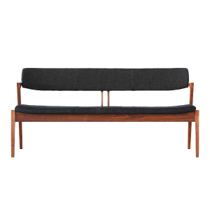 Koti Three-seat bench with back Fuji Furniture 日本家具 日本實木長椅