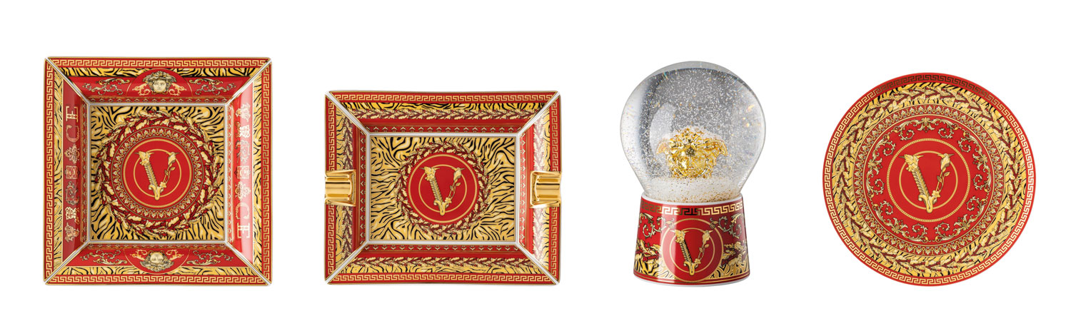 家飾精品推薦 VERSACE x ROSENTHAL VIRTUS HOLIDAY聖誕限定瓷器 家飾品