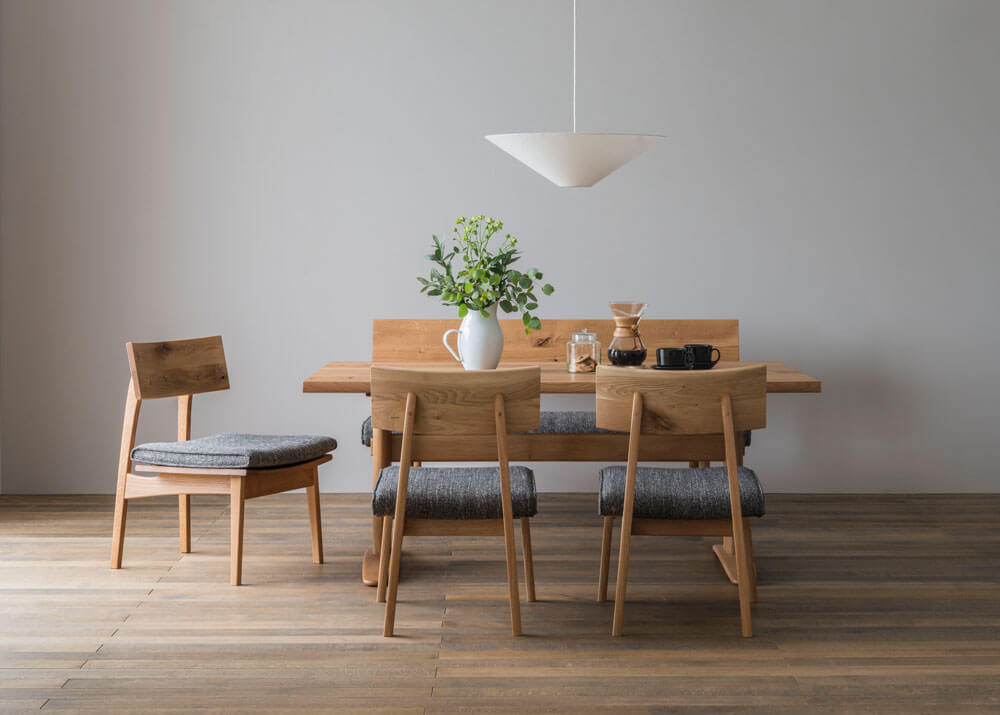 百年實木家具 日本進口傢俱品牌 HIDA飛驒產業株式會社 木製餐桌 木製餐椅