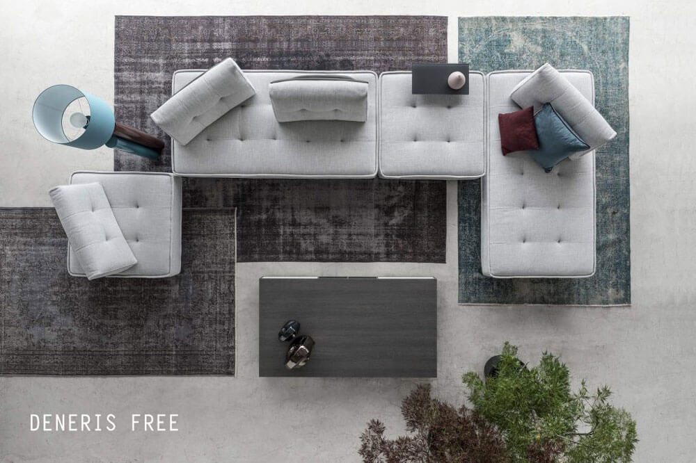 AERRE ITALIA 布沙發推薦品牌 DENERIS FREE 沙發帶來無限變化的可能