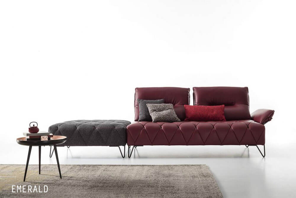 AERRE ITALIA 布沙發推薦品牌 EMERALD現代風格與古典風格完美融合沙發設計