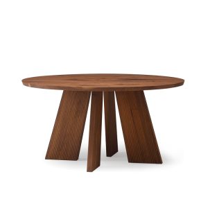 實木圓桌推薦CondeHouse_日本木製家具HAKAMA Solid Wood Table圓桌
