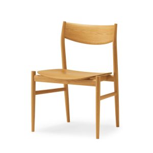 實木餐椅推薦CondeHouse_日本進口木製家具KAMUY Side Chair (Upholstered Seat/Wooden Seat)