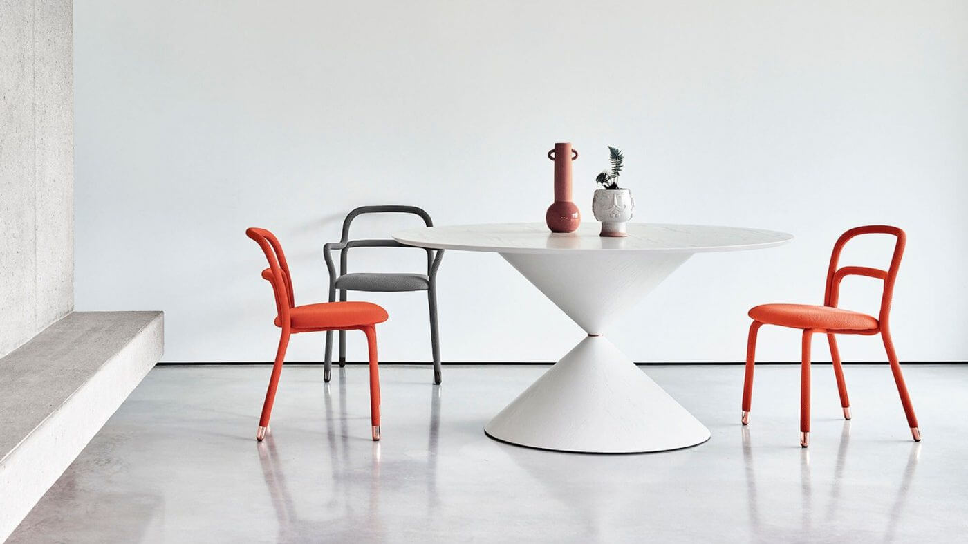 義大利家具品牌 MIDJ 現代家具 現代餐桌 設計餐桌 Clessidra Table