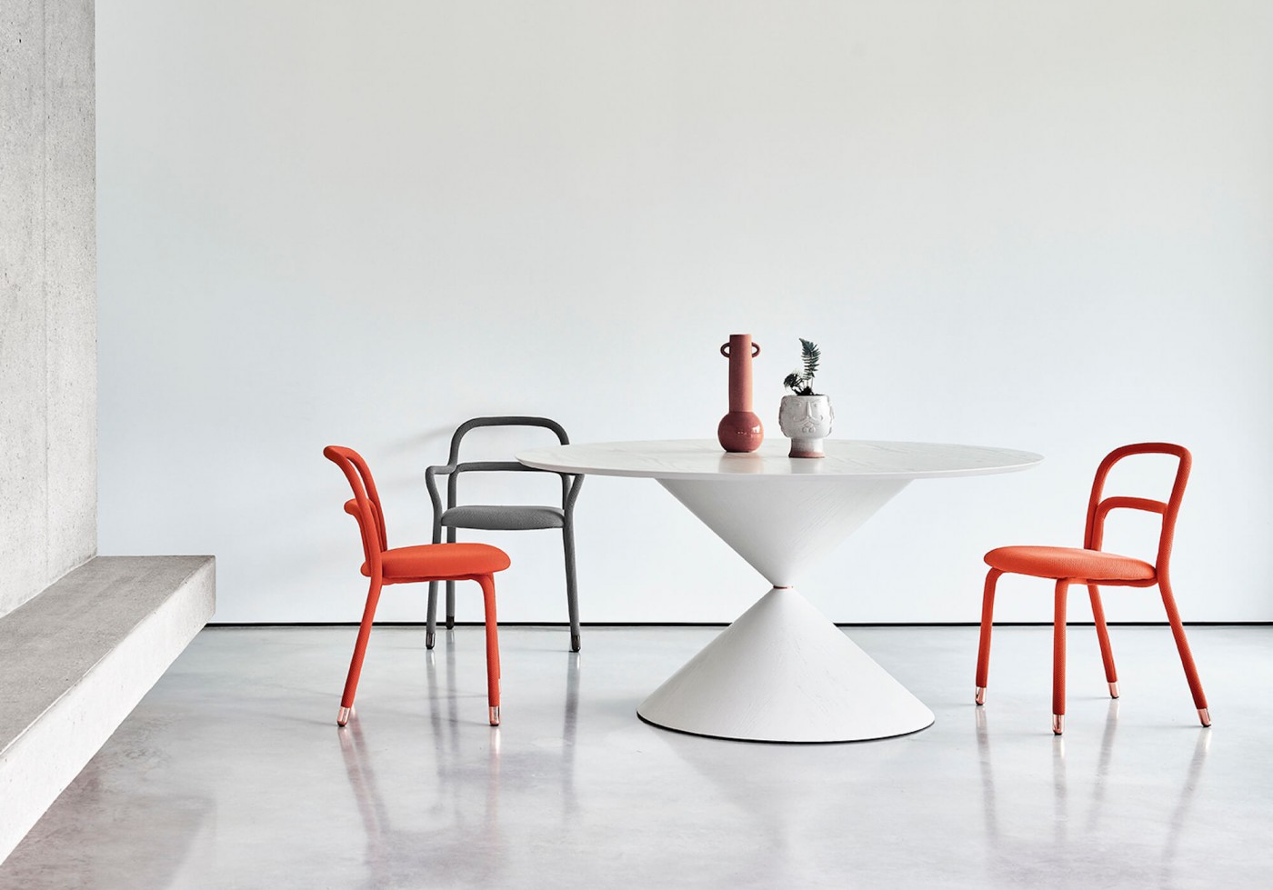 義大利家具品牌 MIDJ 現代家具 現代餐桌 設計餐桌 Clessidra Table