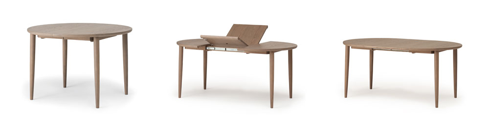 實木家具設計 CONDE HOUSE MOM Extension Table實木伸縮餐桌尺寸