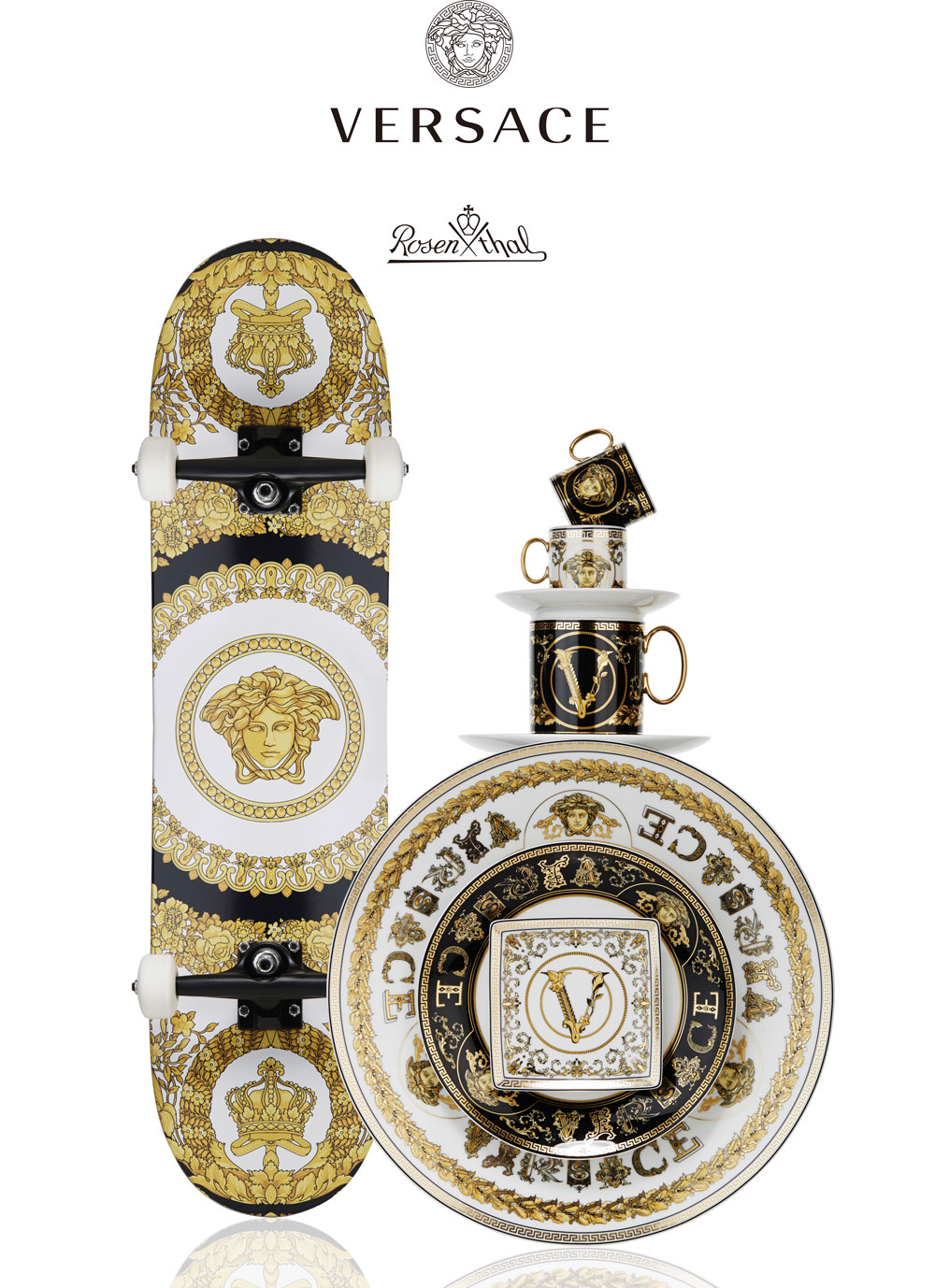 奢華家飾故事生活VIRTUS GALA，家飾精品推薦 VERSACE x ROSENTHAL