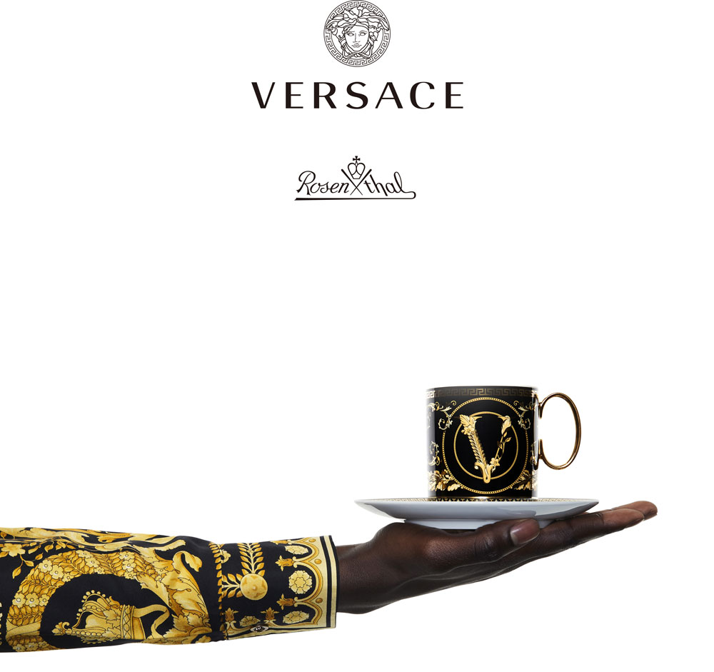 進口馬克杯推薦 VERSACE x ROSENTHAL VIRTUS GALA系列