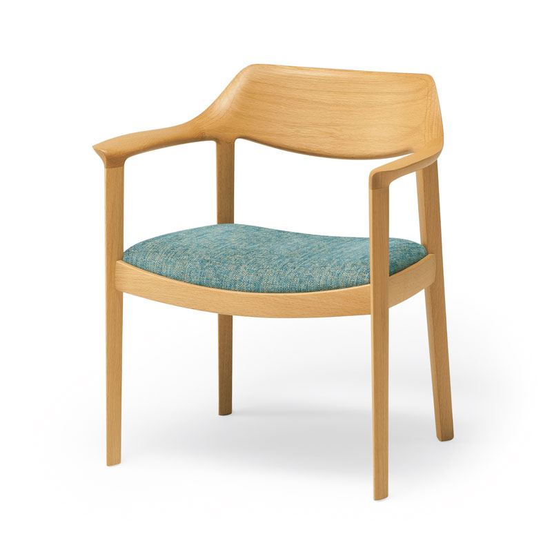 日本實木餐椅CondeHouse_日本品牌木製家具WING LUX Armchair扶手椅