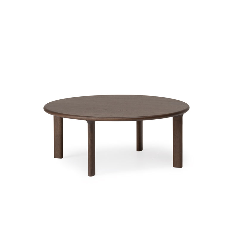 實木茶几推薦CondeHouse_日本木製家具YUKAR LIVING Round Table圓桌