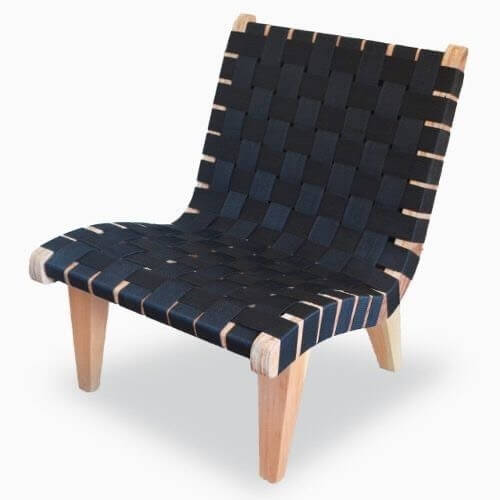 北歐風格皮革單椅 HOT CHAIR